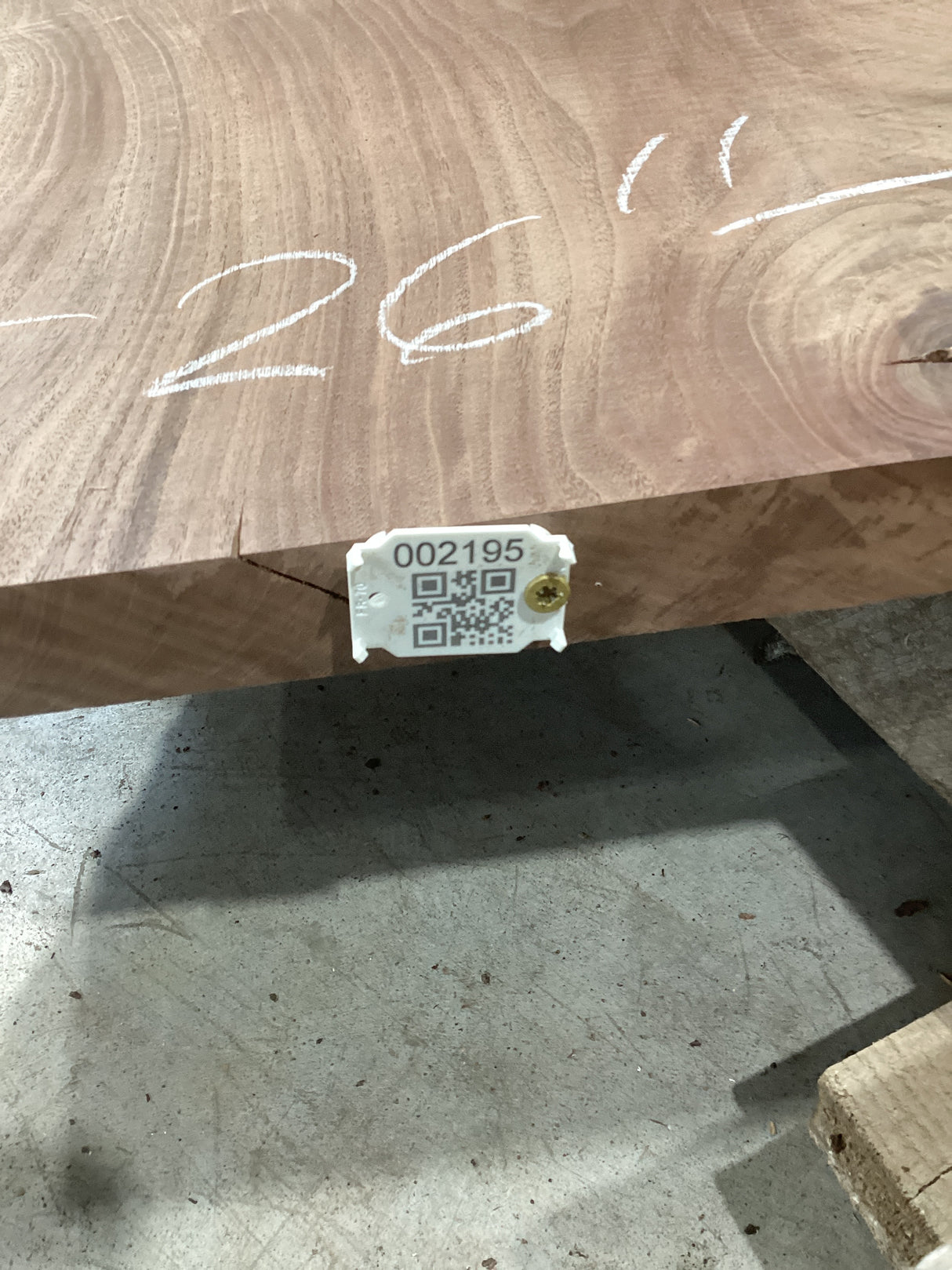 Walnut Slab 2195