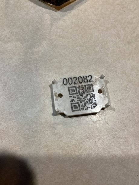 QR label show product sku.