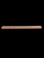 A walnut fireplace mantle with a natural finish, displaying the grain and color of the walnut wood.